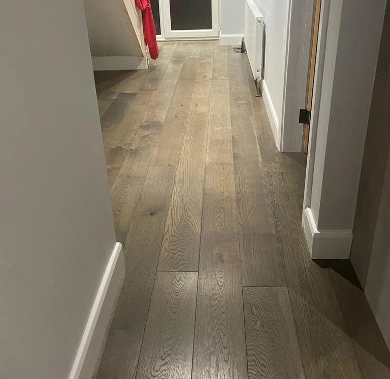 Pewter Engineered Oak
