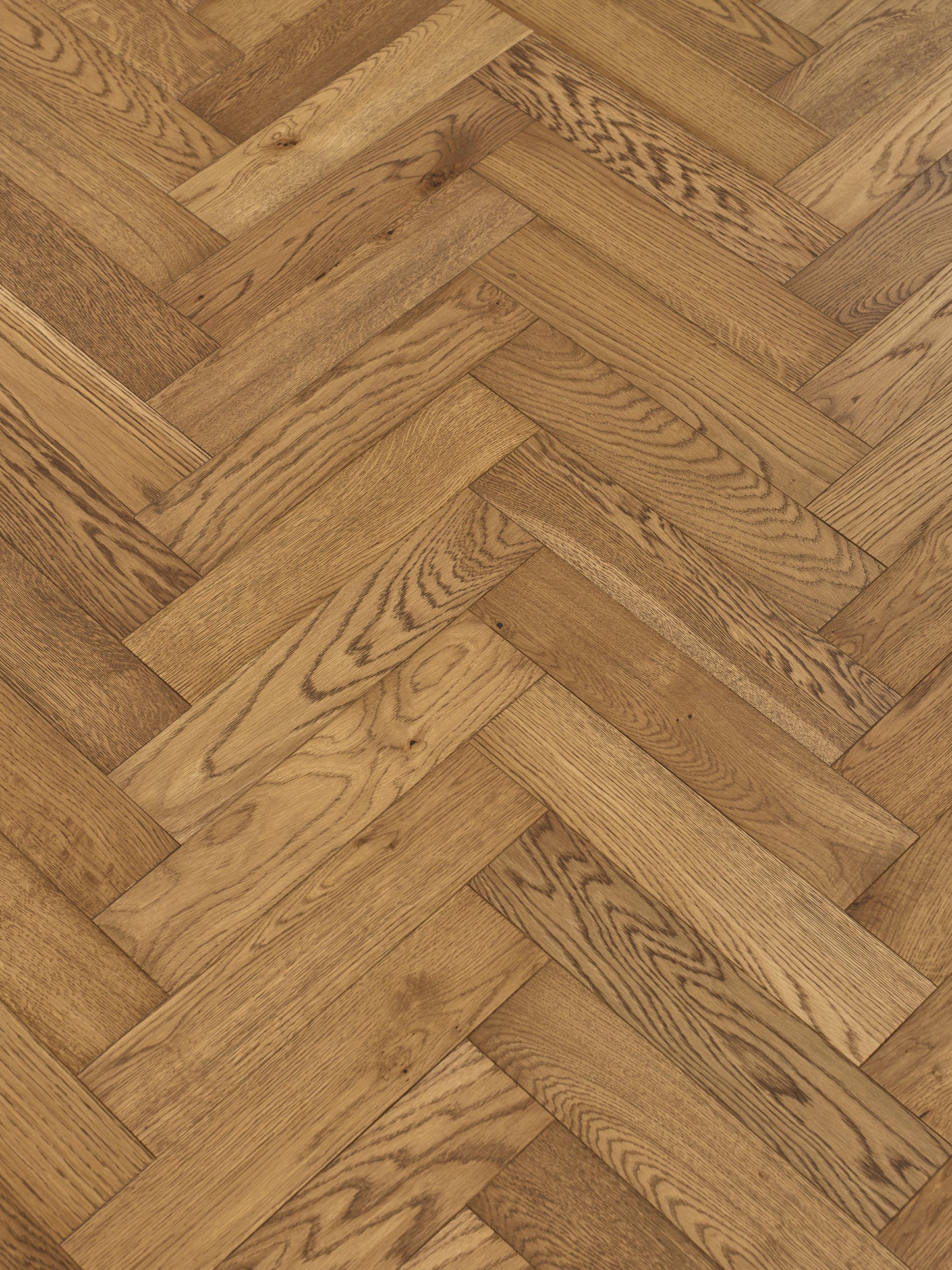 Alabaster Engineered Oak Herringbone