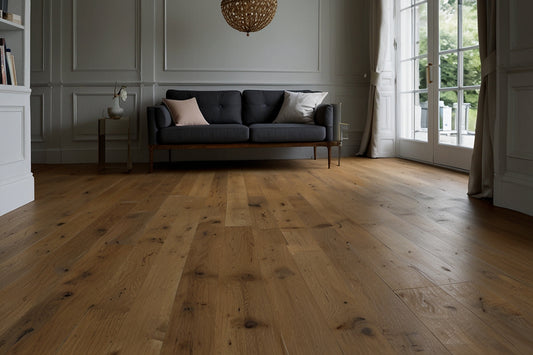 dark engineered oak flooring