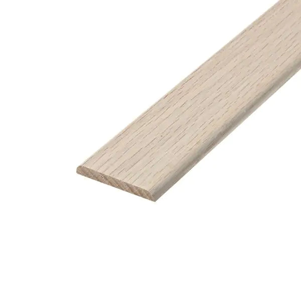 Flat Oak Threshold in Oak for Engineered Flooring
