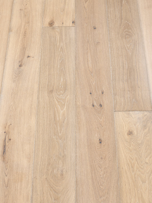 Ecru Engineered Oak Wide Plank