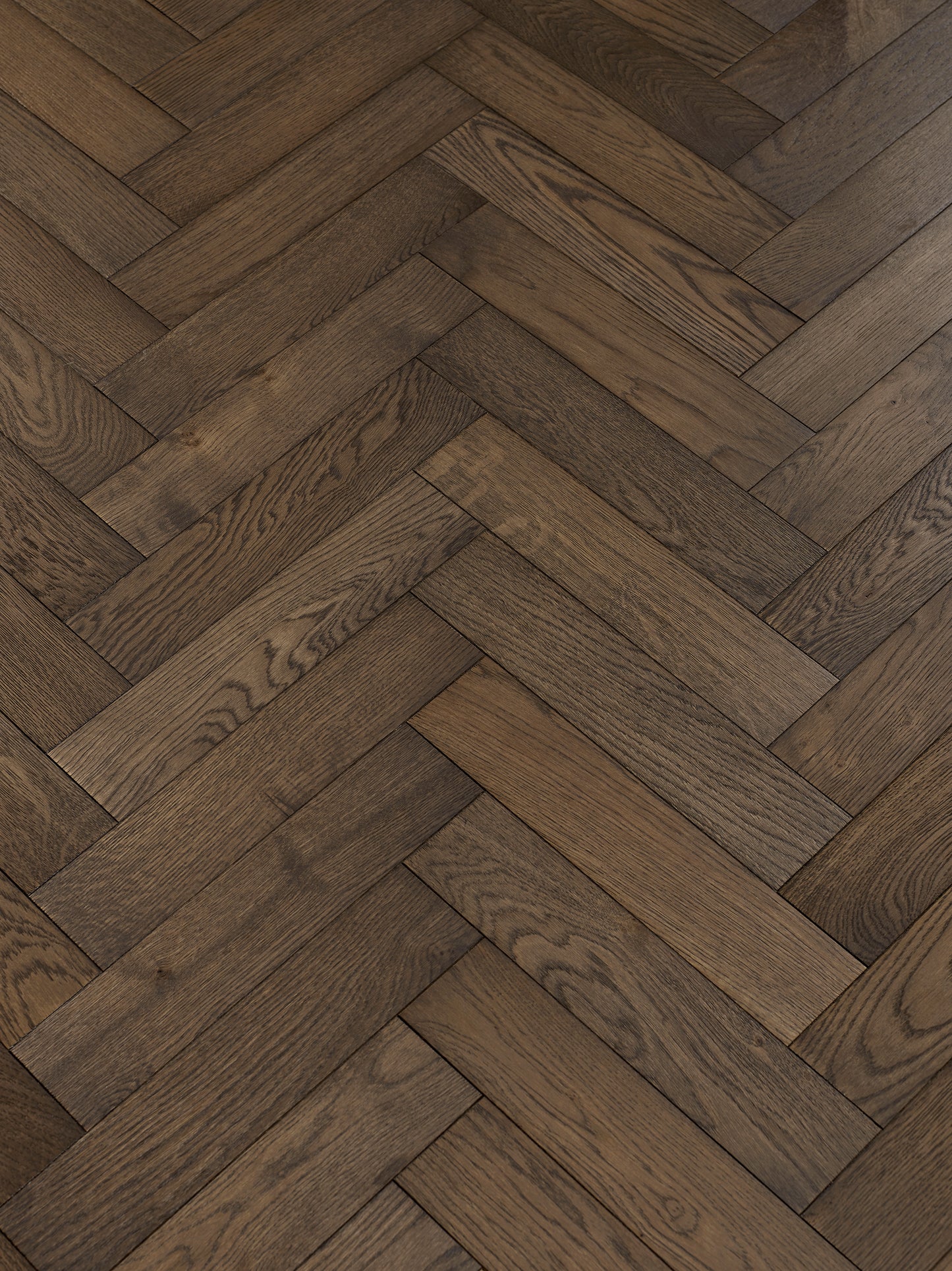 Pewter Engineered Oak Herringbone