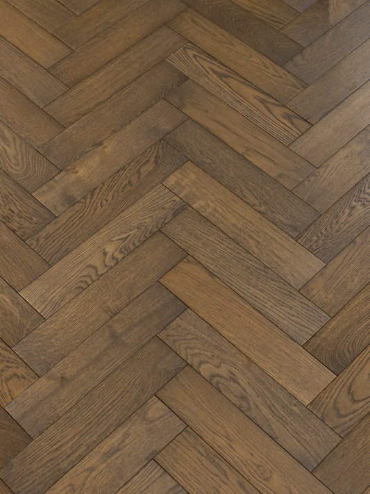Jacobean Engineered Oak Herringbone