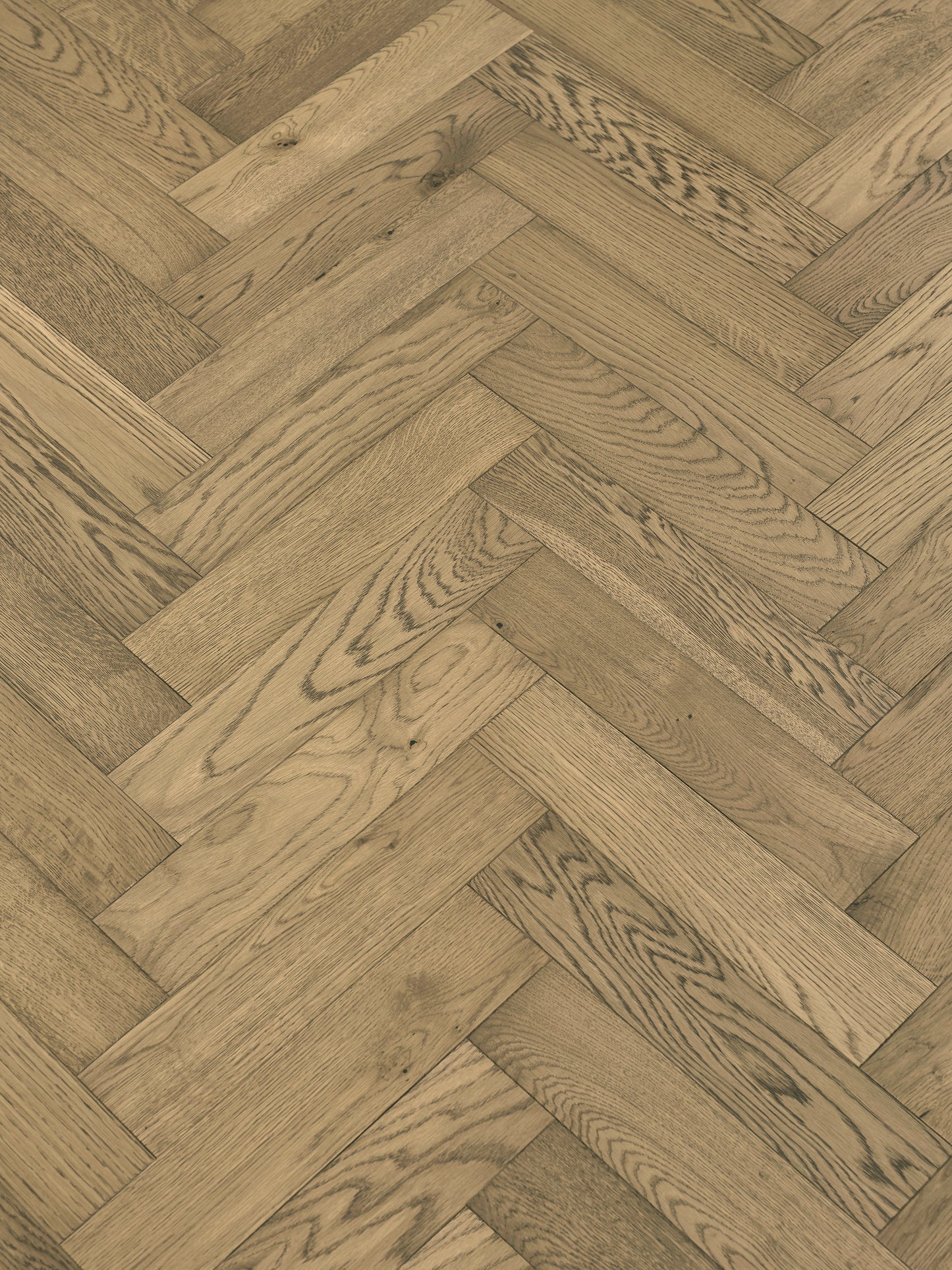 Cashmere Engineered Oak Herringbone